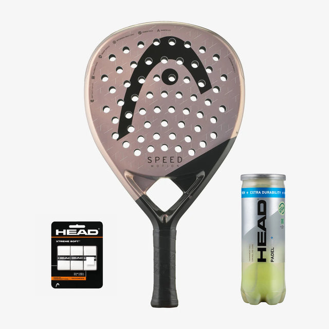 Speed Motion 2025 + 3-pack Overgrip + Padel Pro S+