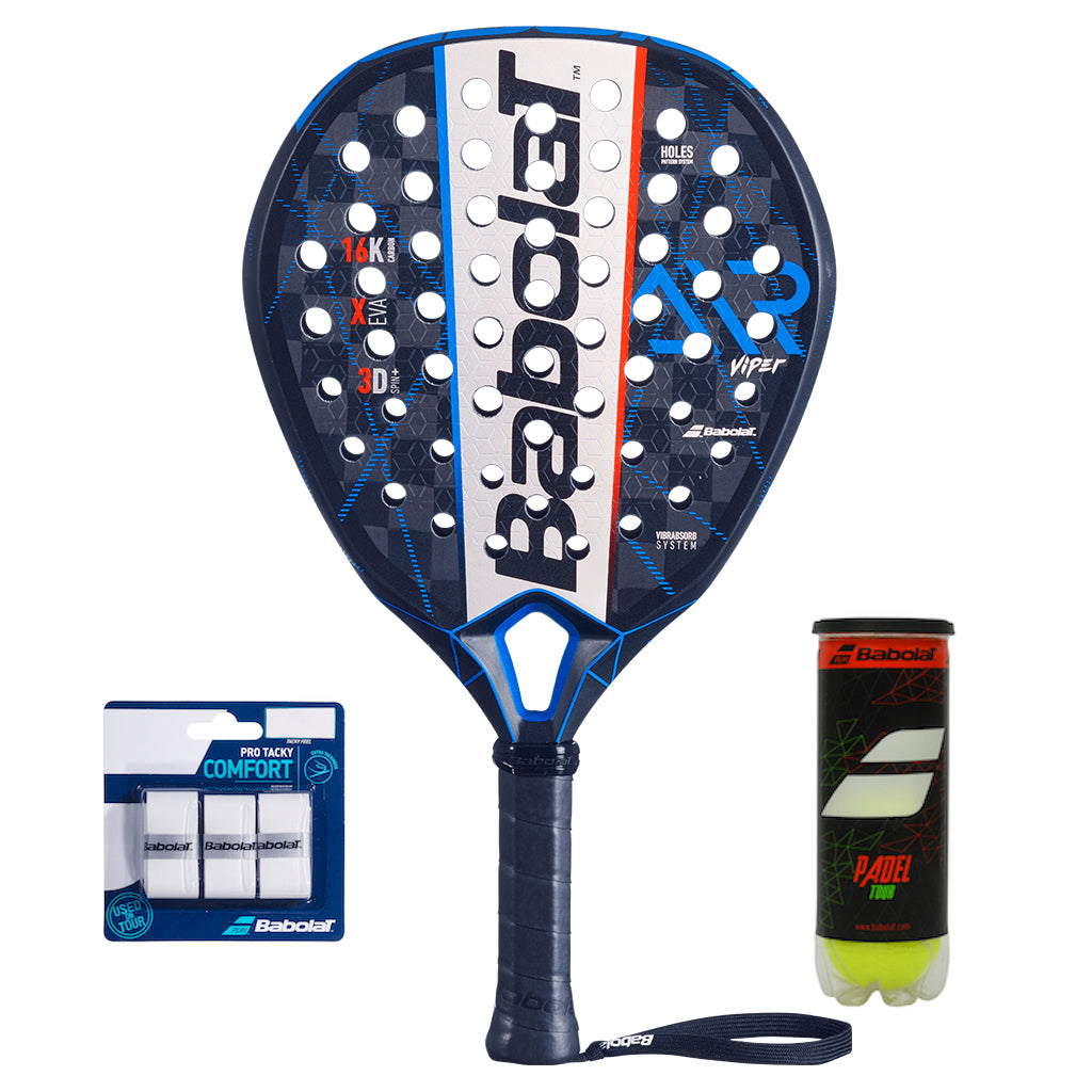 Viper Air 2021 + 3-pack Overgrip + Padel Tour